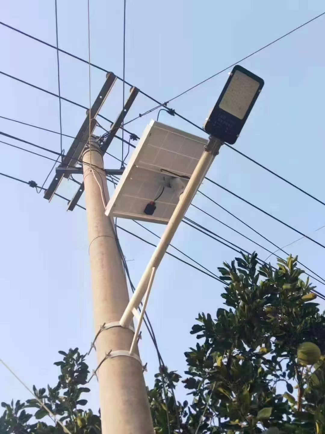 湖南永州道县农村旧灯改造